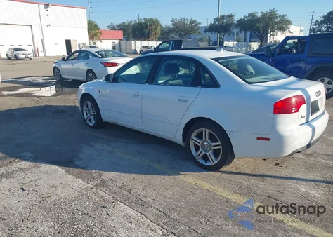 2007 Audi A4 2.0T z USA, uszkodzony, nr VIN WAUAF78E37A003830